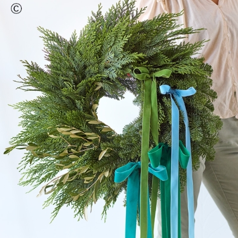 Winter Glamour Wreath