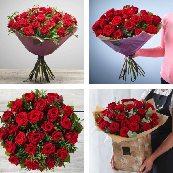 24 red rose gift box-4